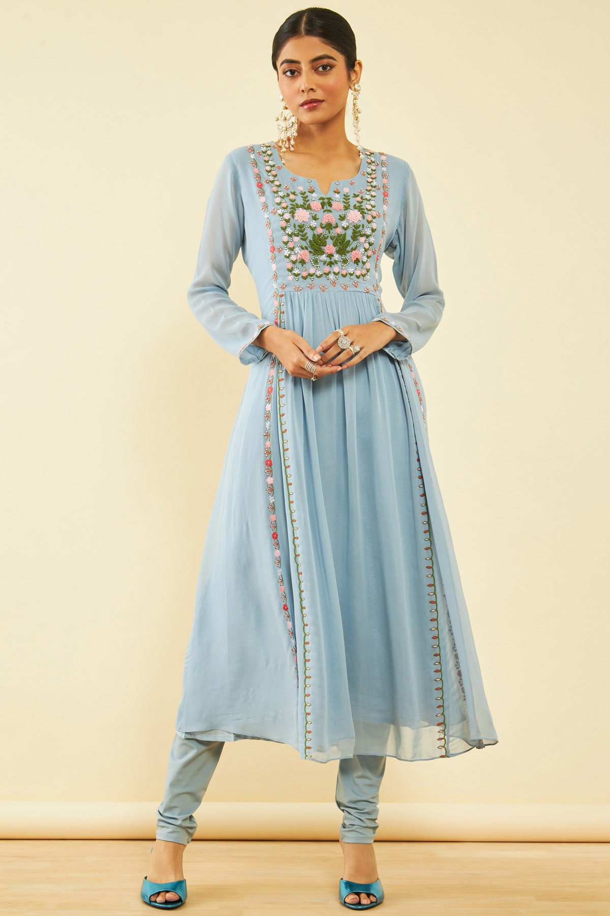 Chudidar dress clearance