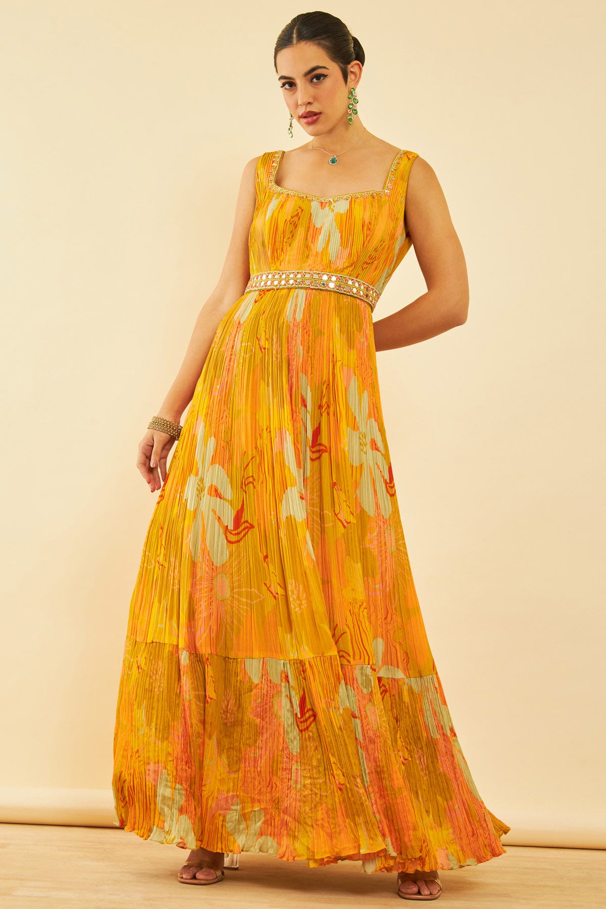 Soch demean indo western gowns