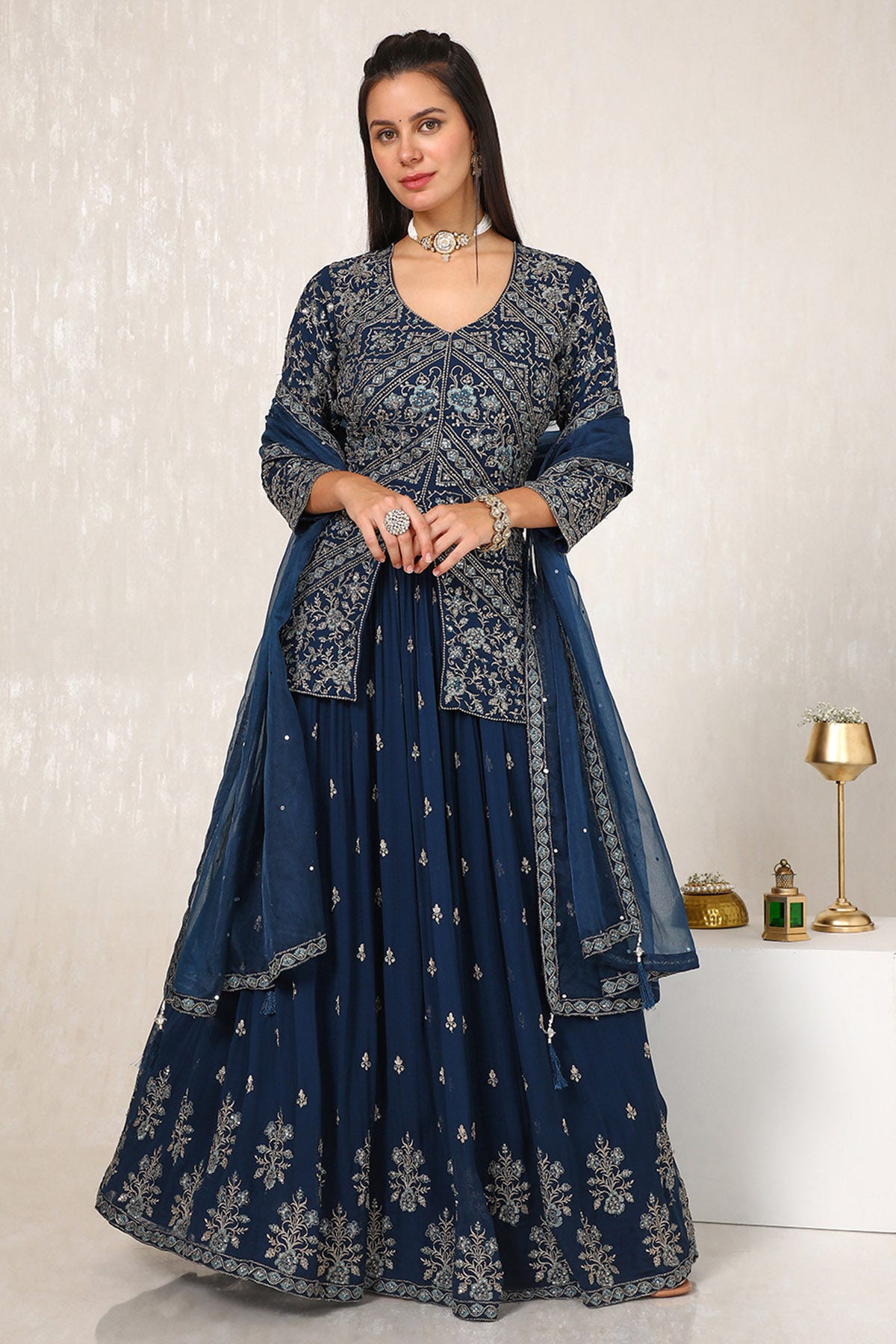 Ghagra long dress deals