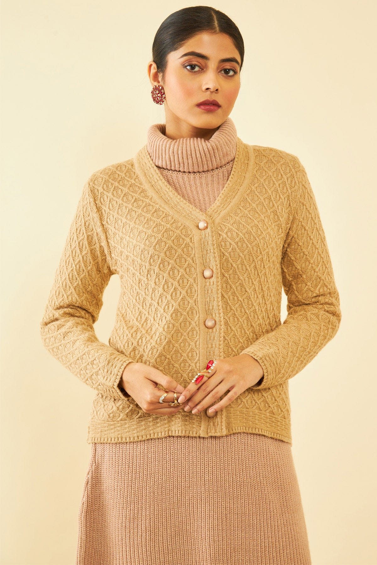 Acrylic cardigan outlet