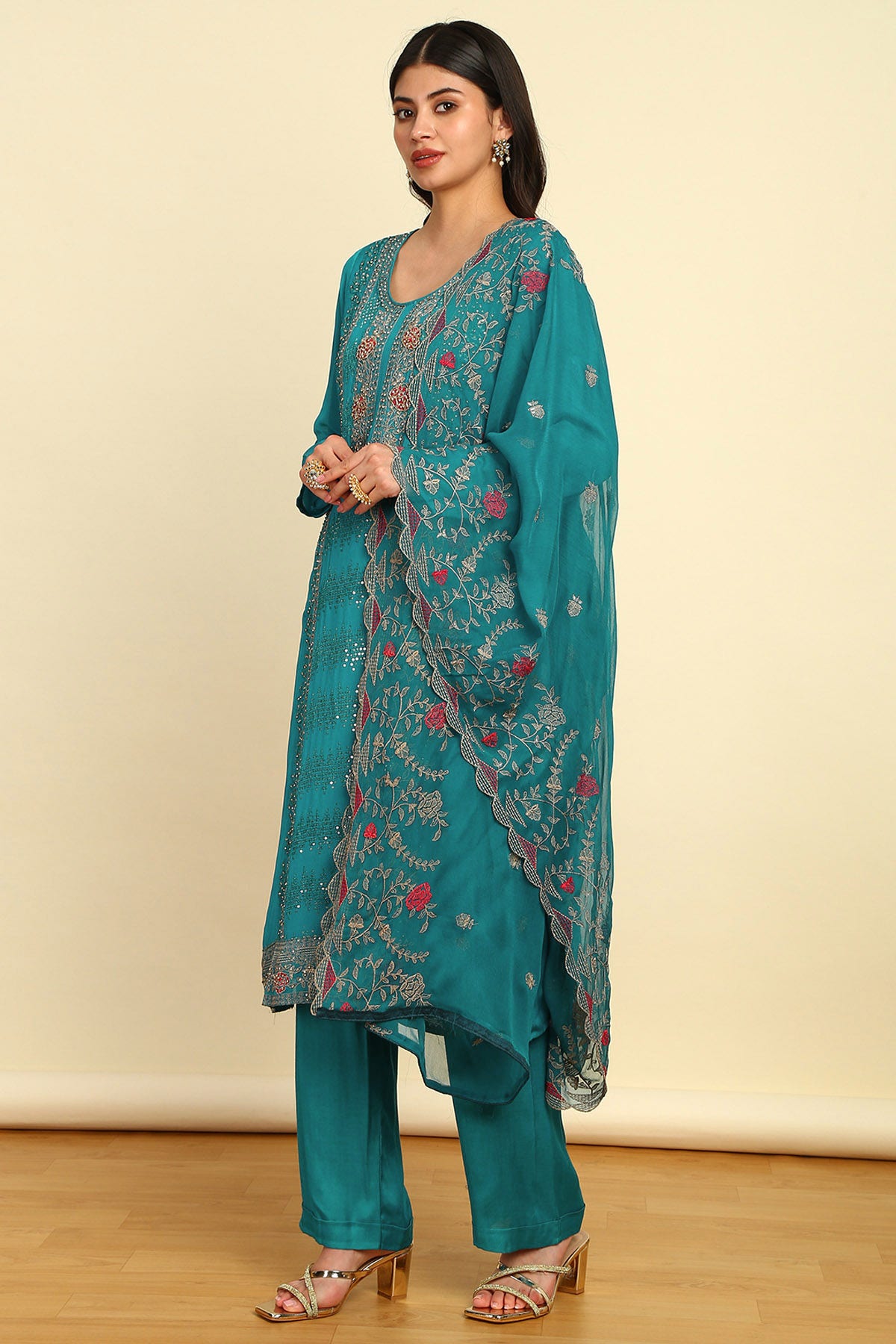 Crepe churidar material online