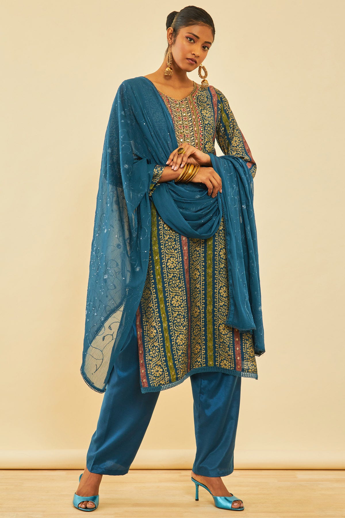 Dress Material From SOCH s Dress Material with beautiful prints