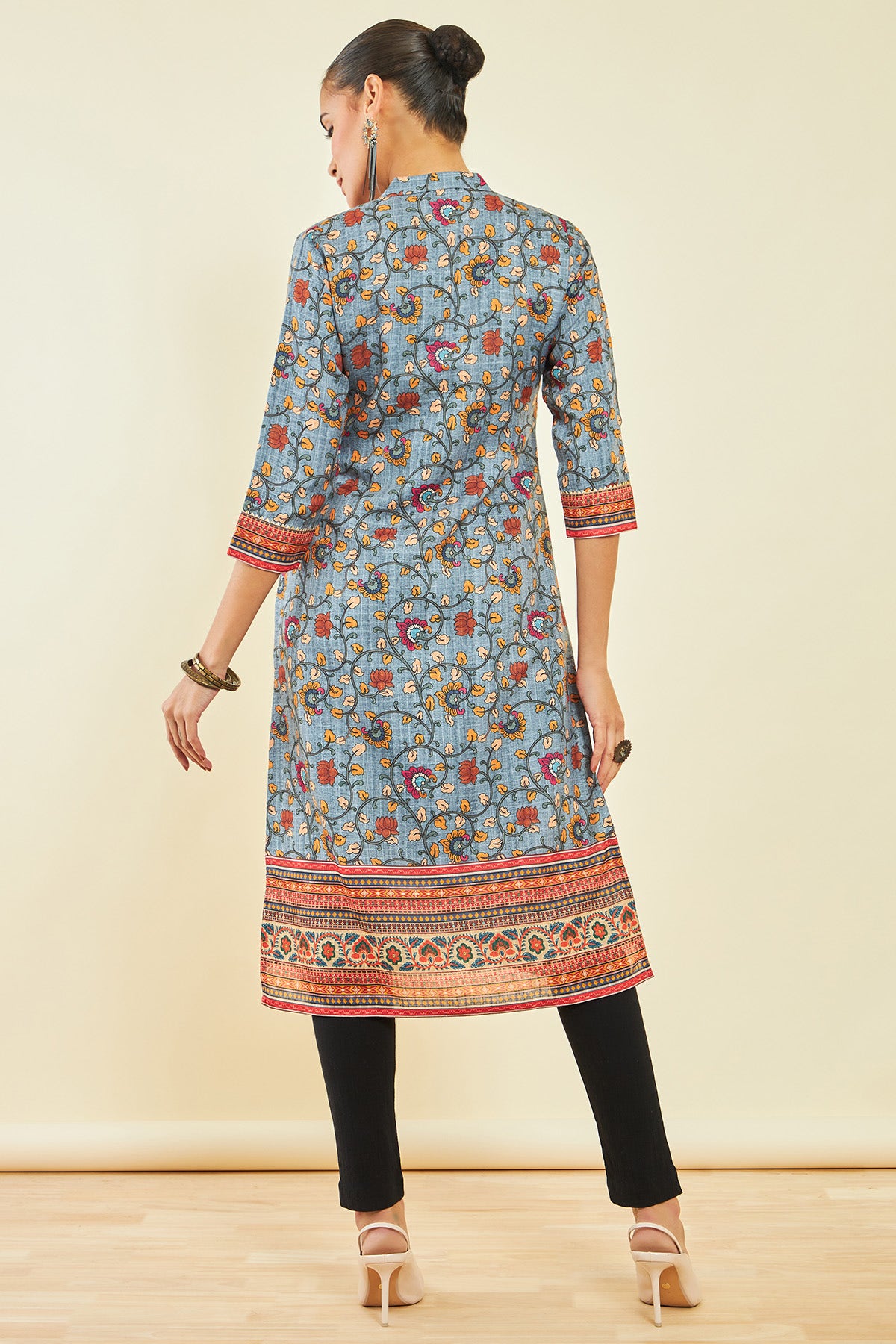 Buy Pure Kalamkari Silk Fabrics Online at Best Price in India – tagged  