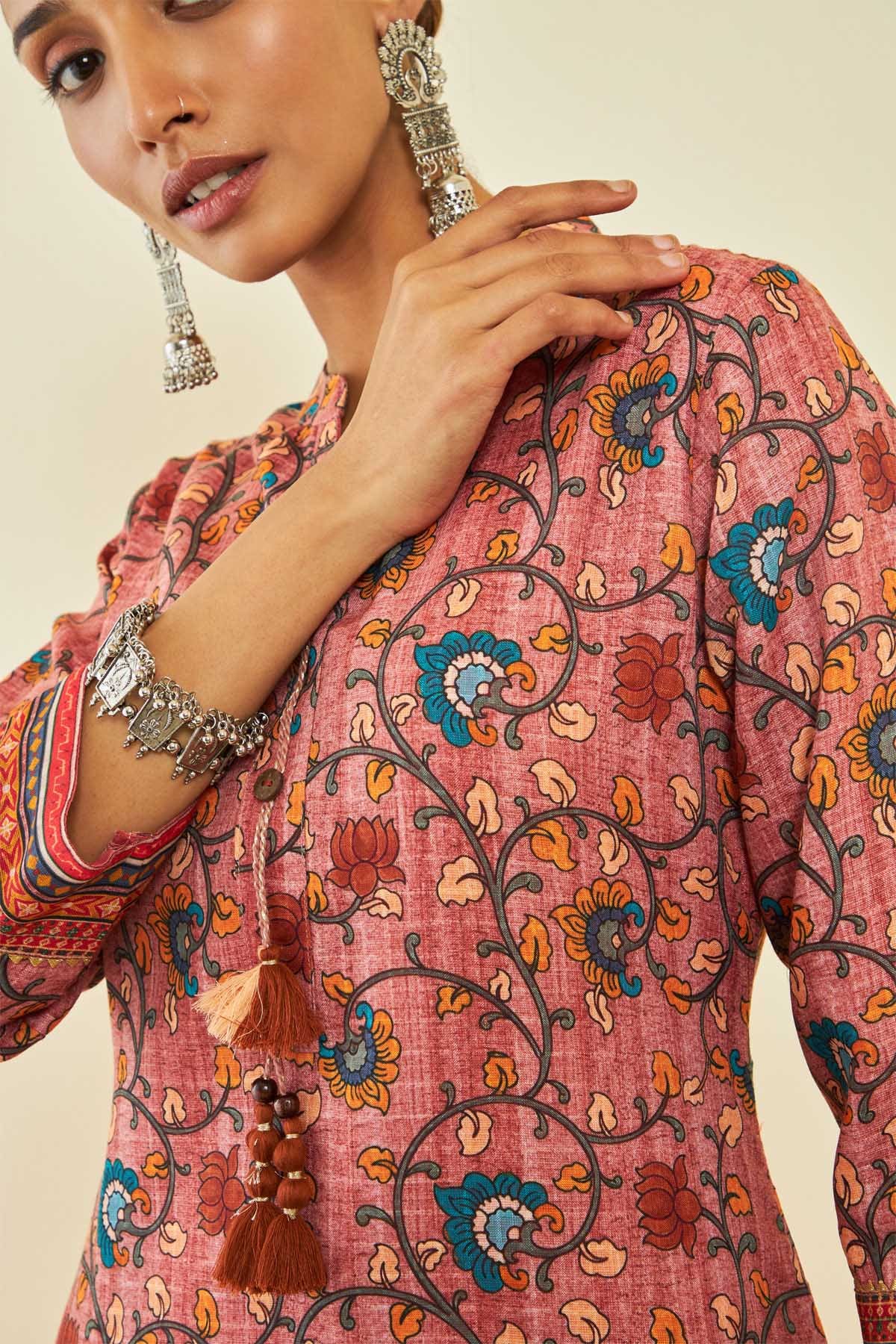 Details more than 89 kalamkari kurtis bangalore latest - thtantai2