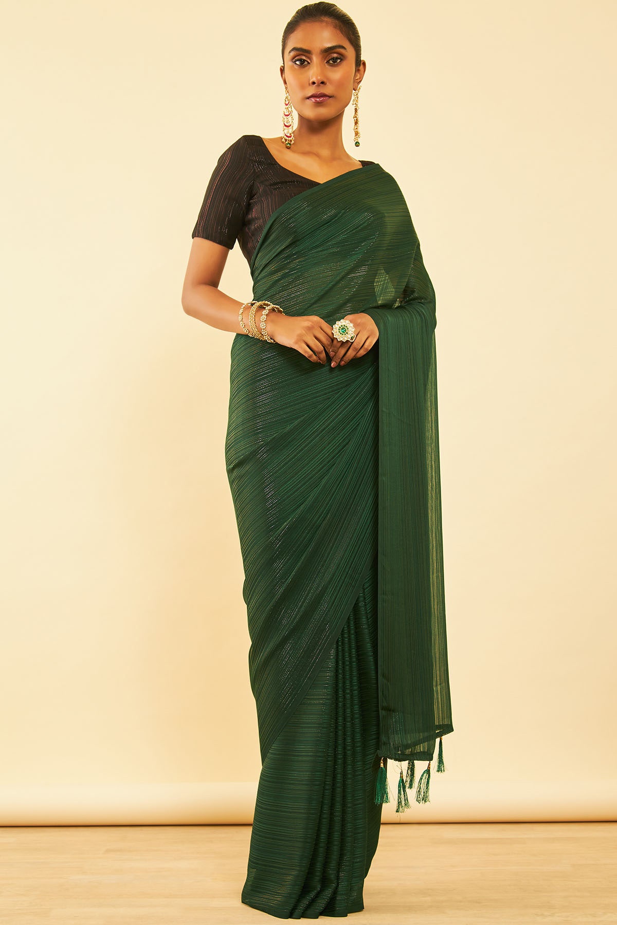 Cotton ki outlet saree fancy