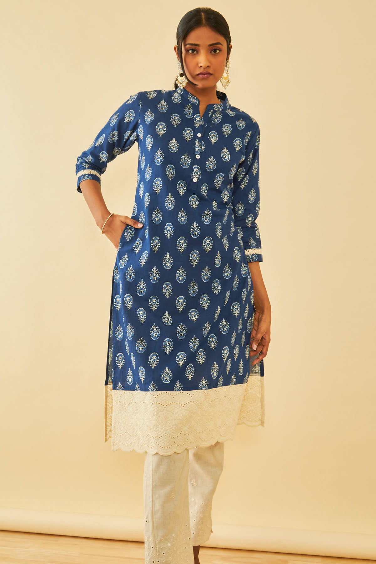 Soch women's straight cotton kurta online