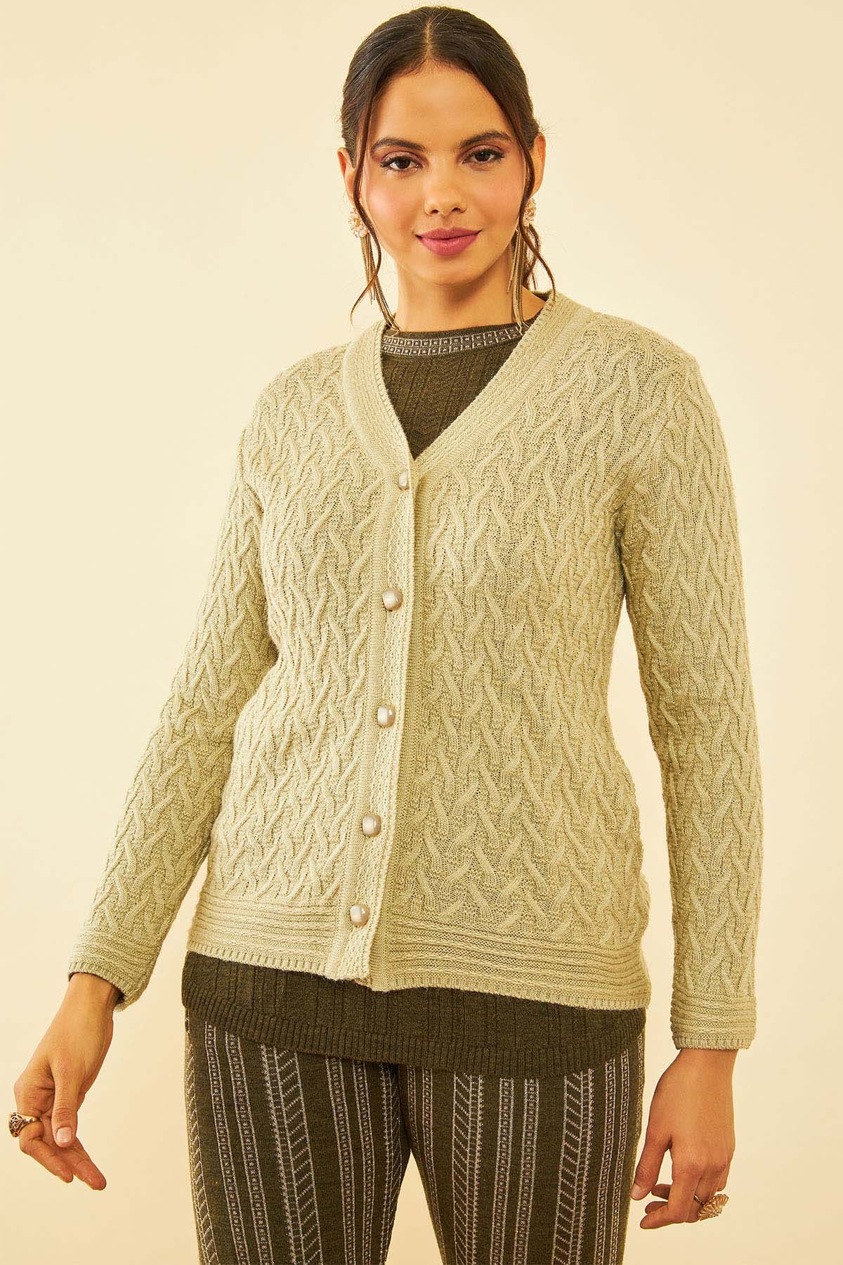 Ladies warm winter cardigans online
