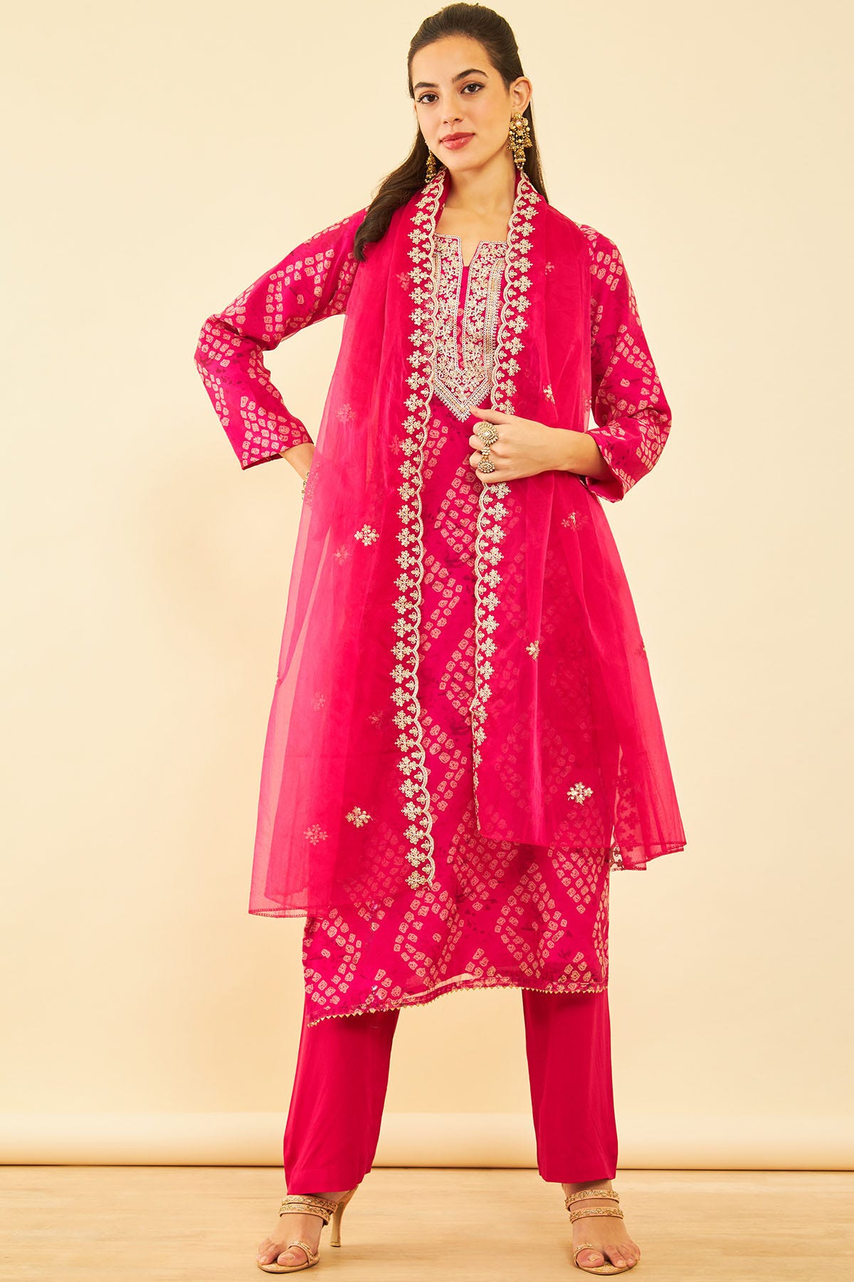 Buy Unstitched Dress Material for Women Online in India Soch