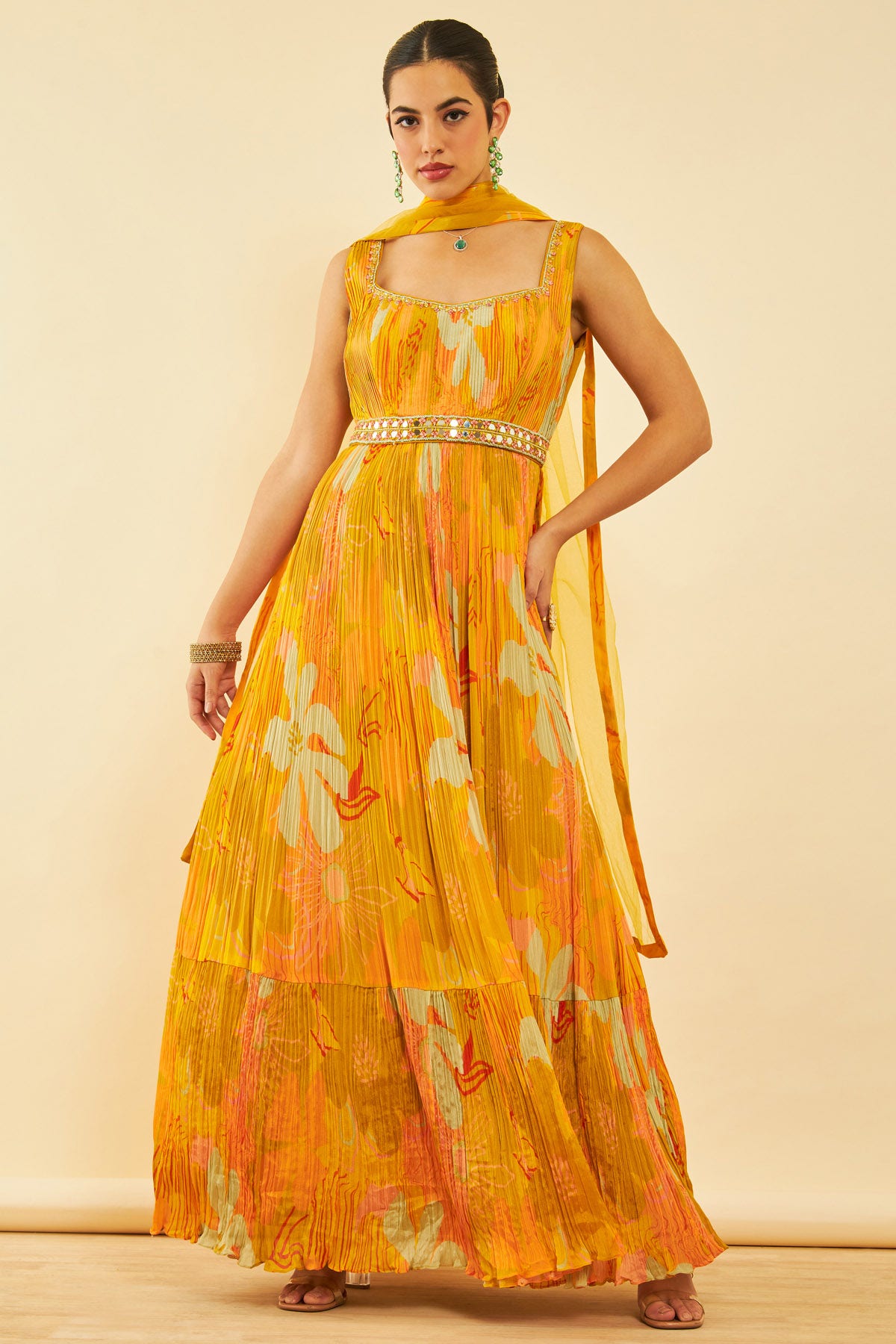 Ethnic gowns on sale