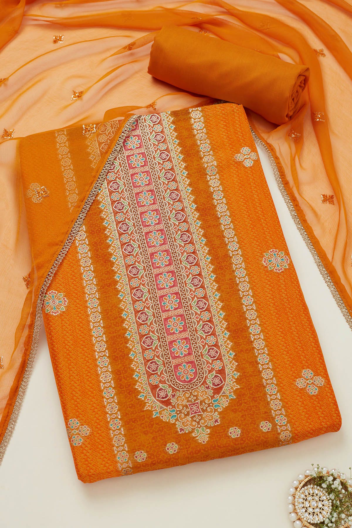 Buy Unstitched Dress Material for Women Online in India Soch