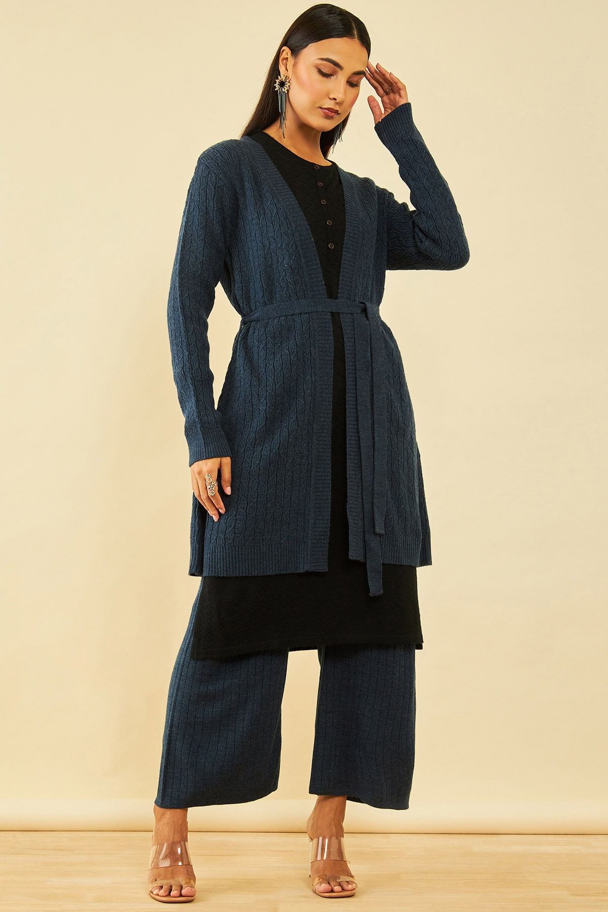 Dark blue new arrivals shrug