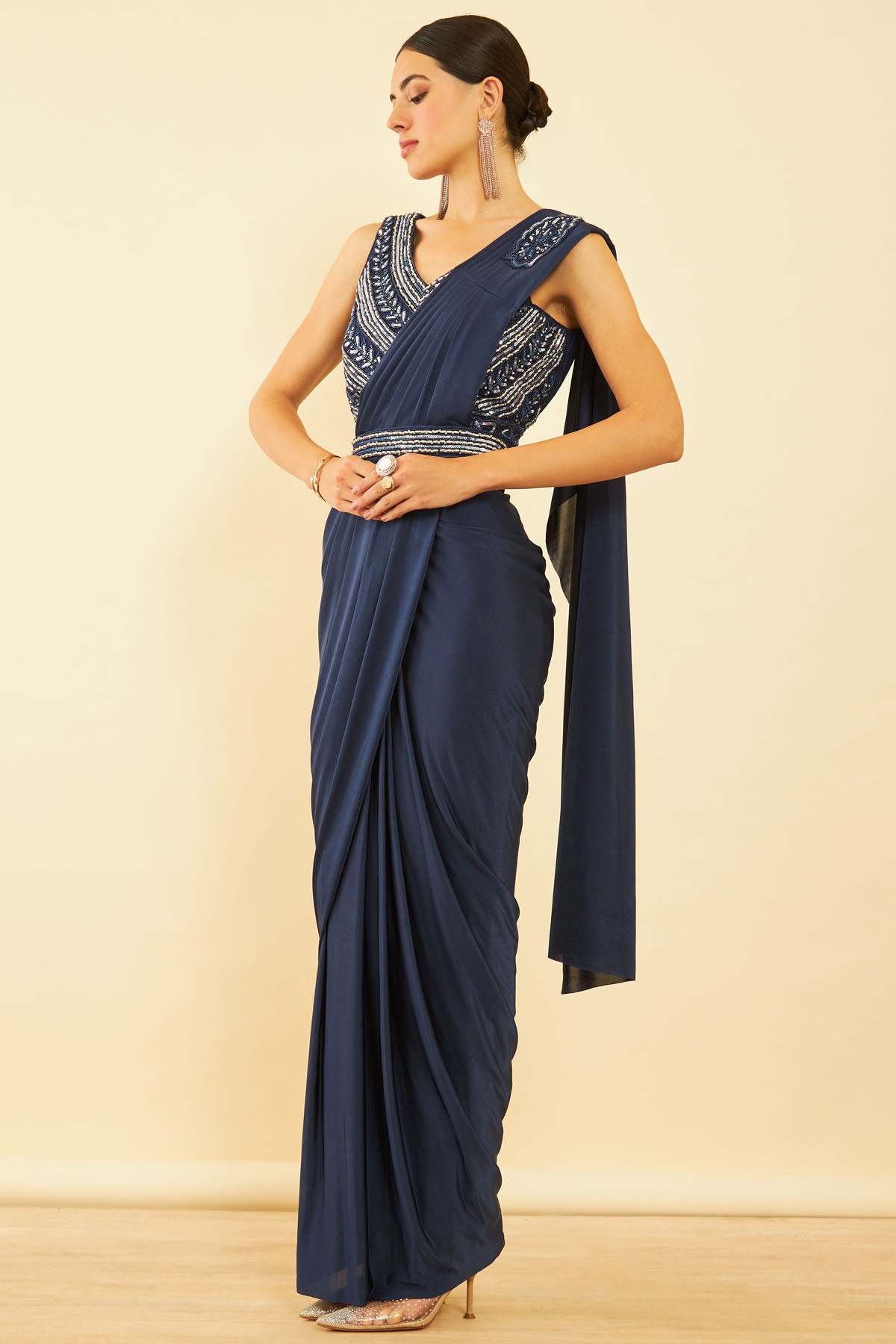 Readymade saree style dress online