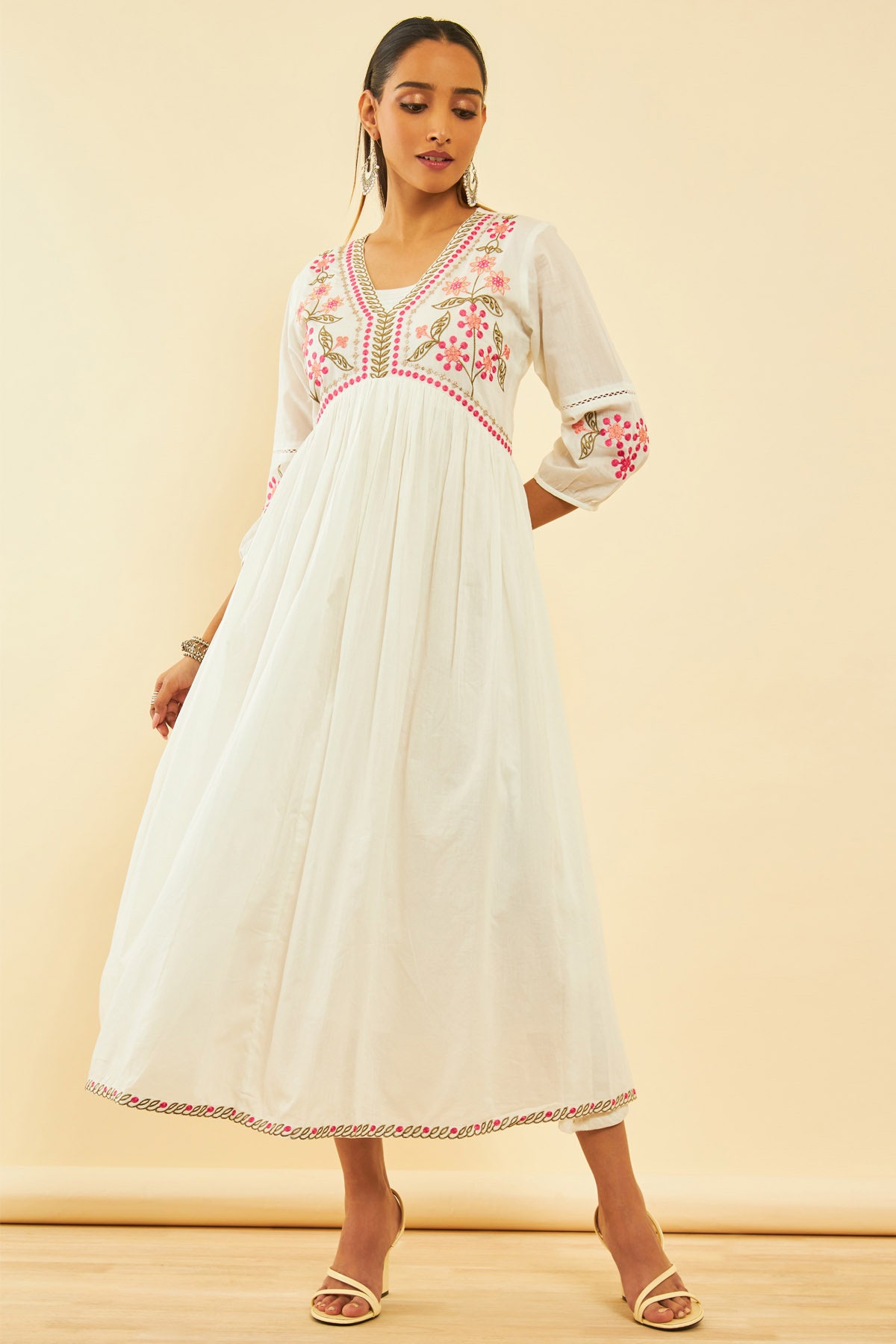 Embroidered dress canada hot sale