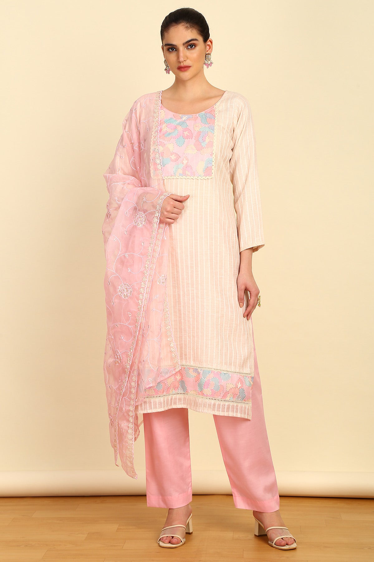 Soch salwar materials top