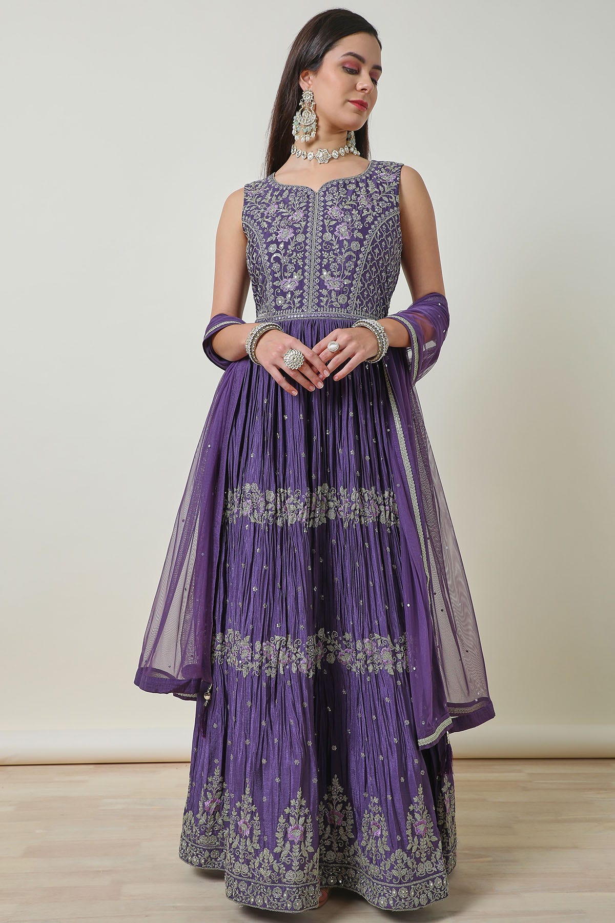 Ethnic gown dresses best sale