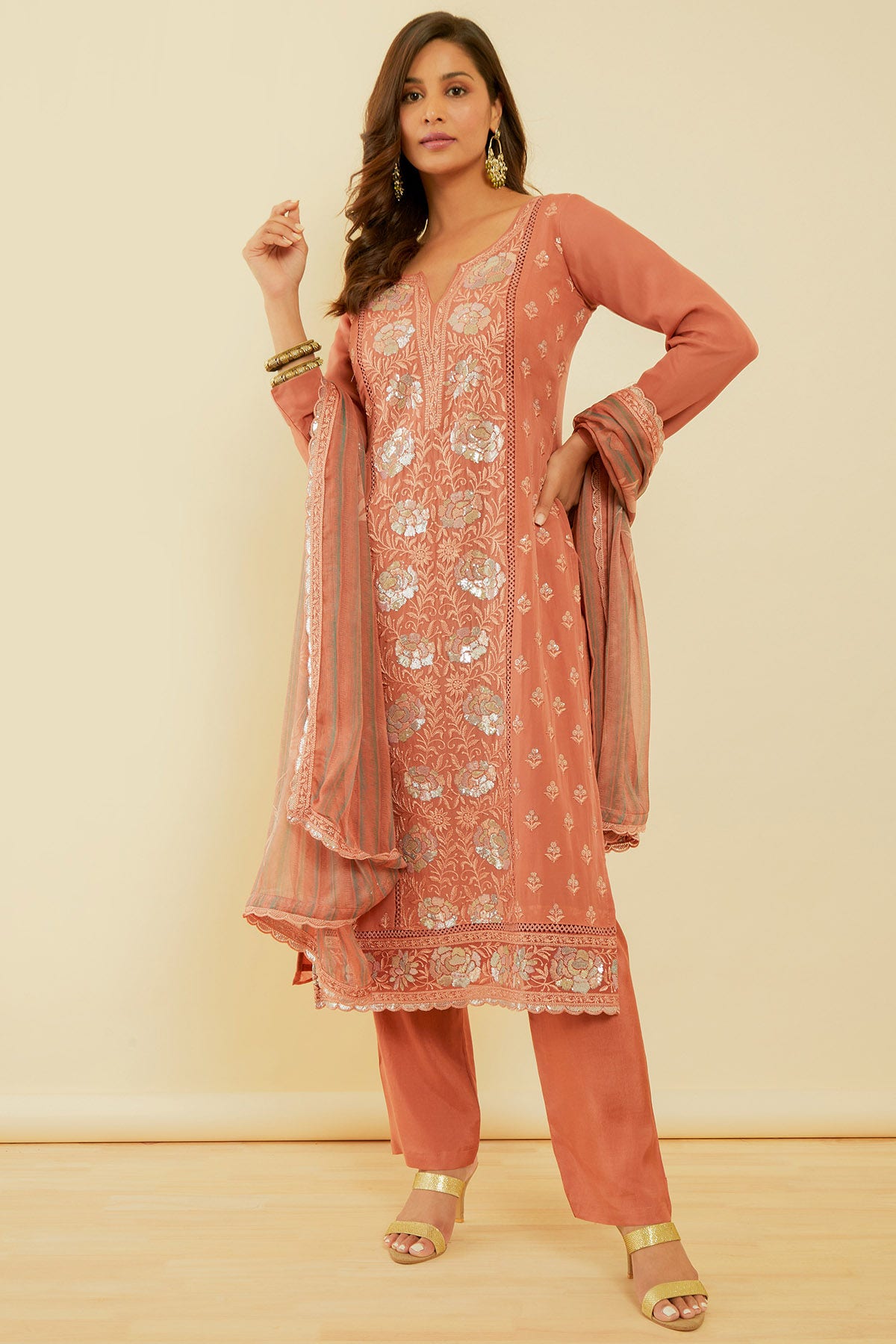 Soch dress materials online shopping outlet
