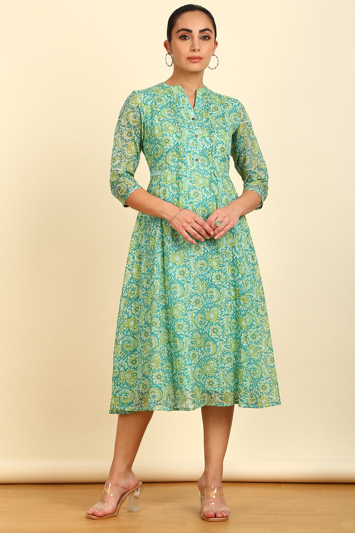 Ethnic dress patterns top