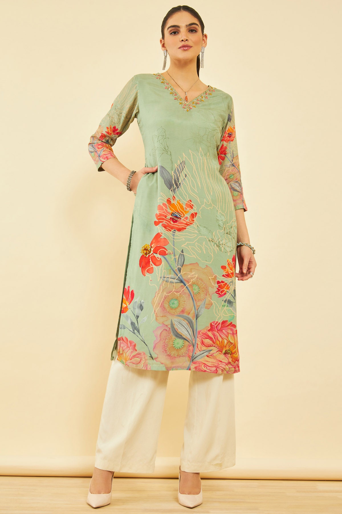 Ethnic shop smart kurtis