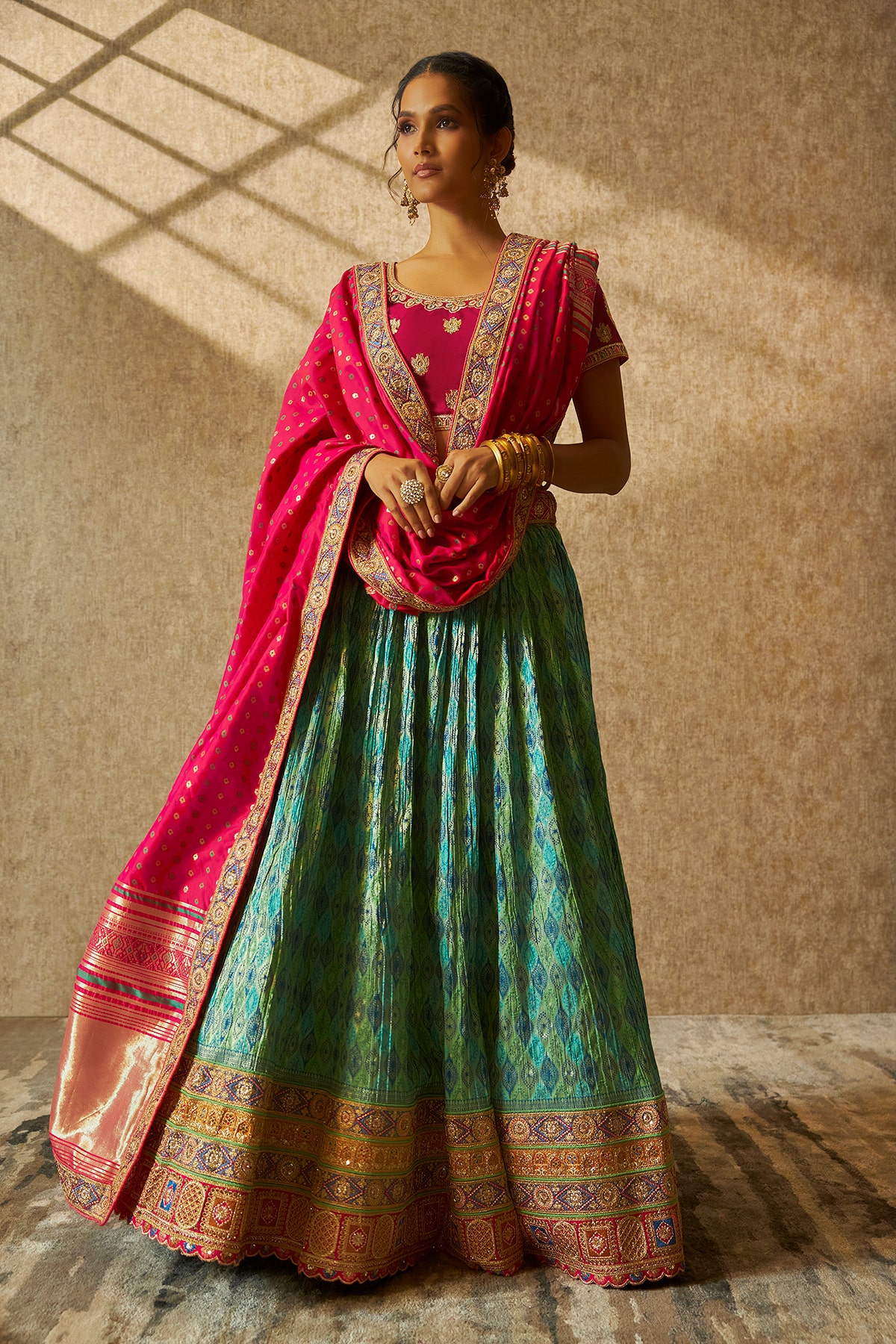 Stunning Bridal Lehengas & Sarees for your Intimate Wedding!