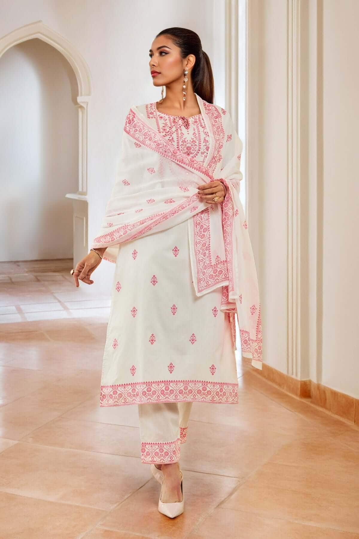 Cotton suit piece online shop